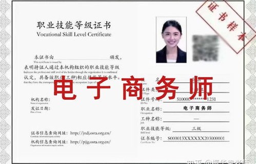 电子商务专业计算机证书